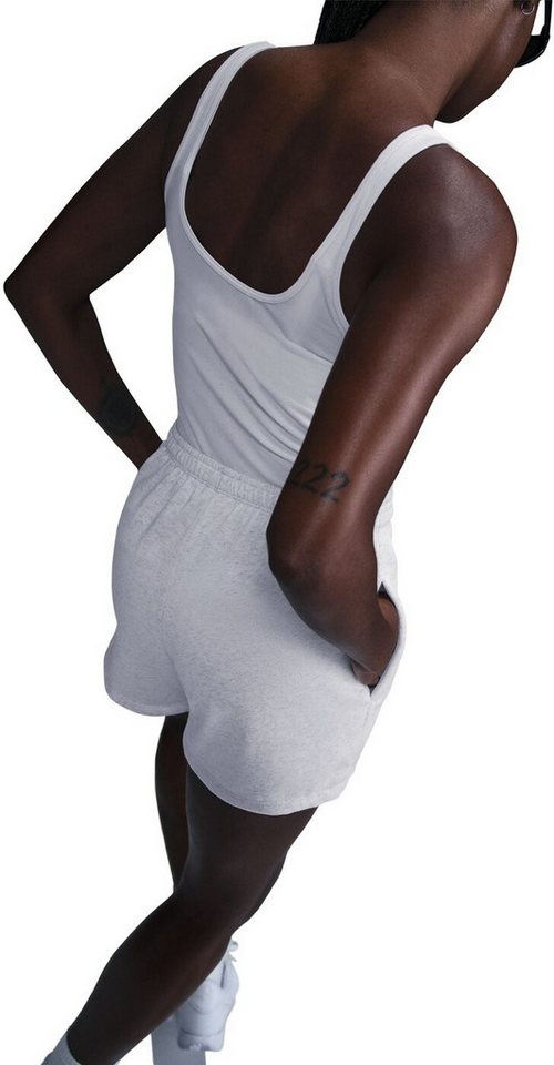 Nike Trainingsshorts W NSW NK CHLL FT MR 4IN SHORT BIRCH HEATHER/LT OREWOOD BRN Bild 5