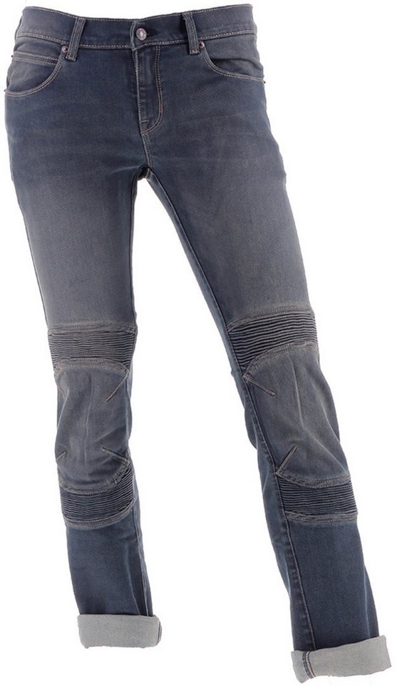 Helstons Motorradhose Highway Motorrad Jeans Knieprotektoren enthalten