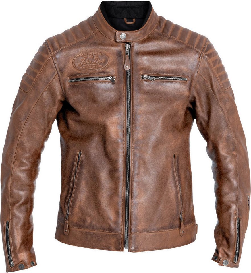 John Doe Motorradjacke Dexter Motorrad Lederjacke protektoren Bild 3