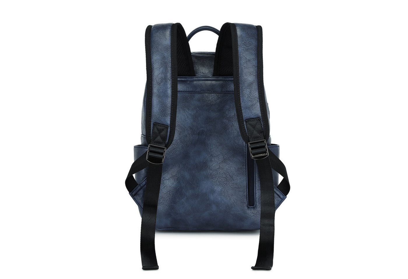 Miss Lulu Rucksack Damen Klein Cityrucksack aus PU mit Nieten Bild 4
