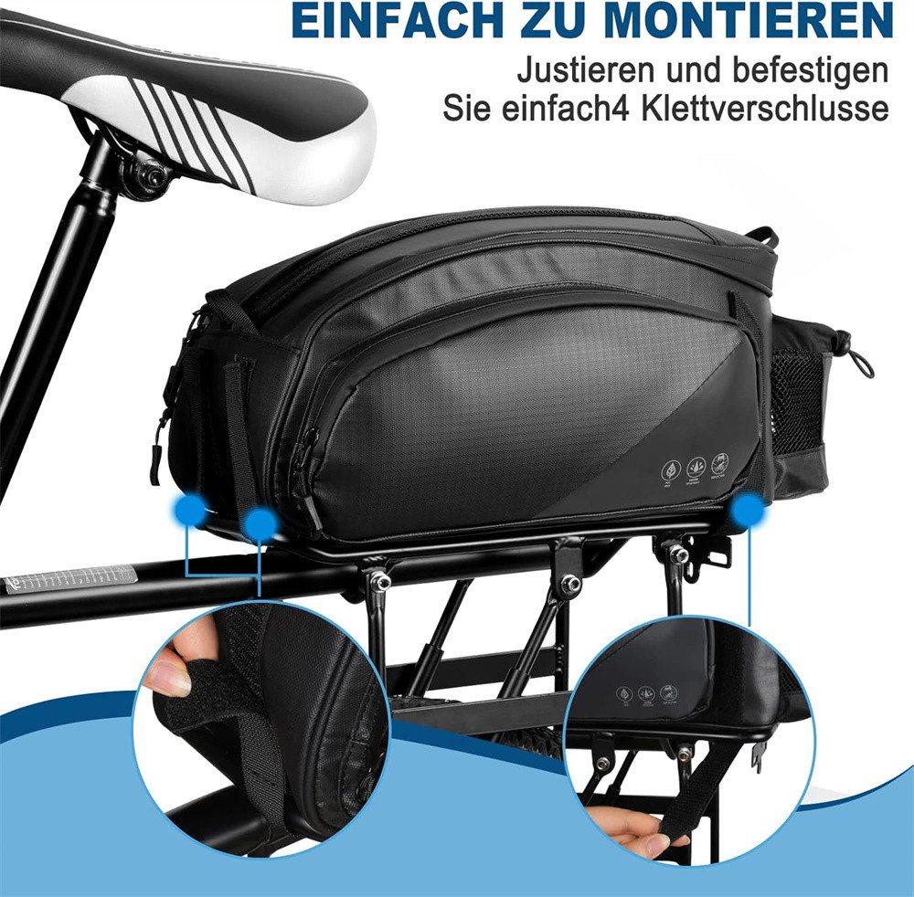 GLIESE POWER Fahrradtasche 11L Fahrradtasche - Wasserdicht & Reflektierend (packung, 1-tlg., Fahrradtasche), alle Fahrräder Bild 4