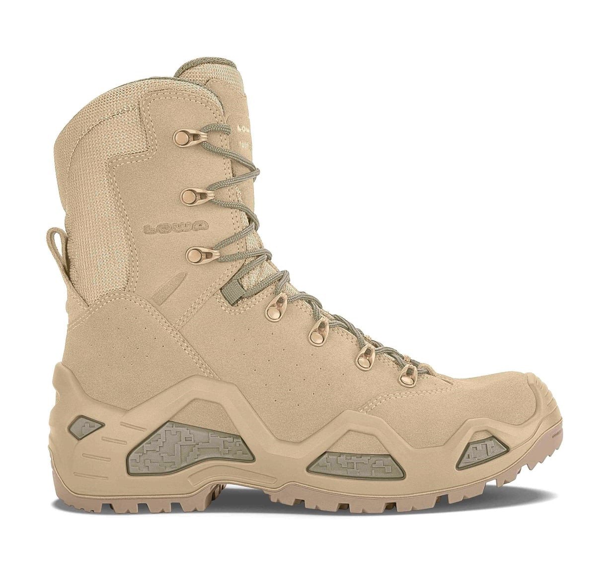 Lowa Military-Stiefel Arbeitsschuhe Z-8S C (Wüste, Veloursleder) desert Wanderschuh