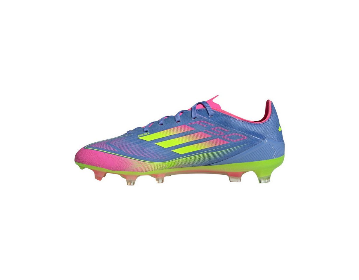 adidas Performance F50 Pro FG (für feste Böden) blau/lucidpink/lime Herren Fußballschuh