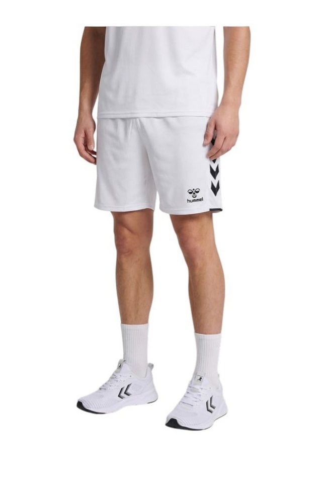 hummel Sporthose hmlCORE 2.0 Shorts (angenehmes Tragegefühl) kurz weiss/schwarz Herren Bild 5
