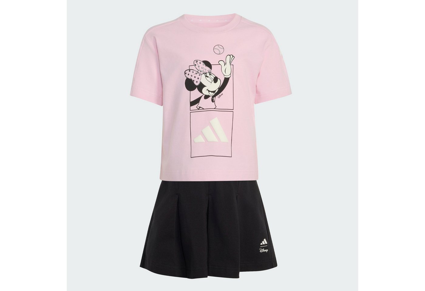 adidas Sportswear Trainingsanzug ADIDAS DISNEY MINNIE MAUS SET, T-SHIRT UND SHORTS (1-tlg) Bild 3
