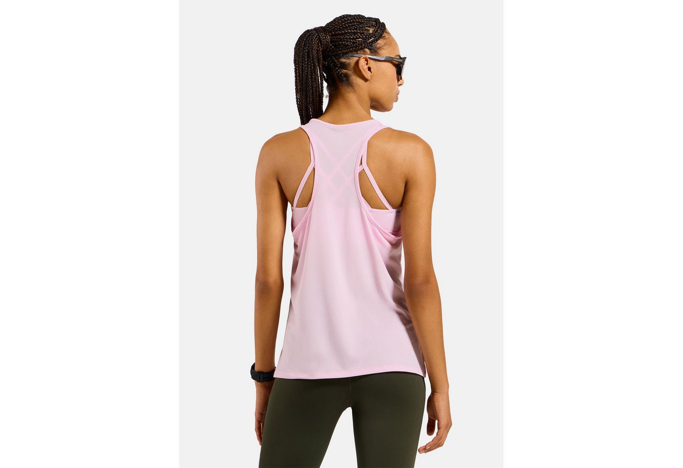 Odlo Laufshirt ESSENTIAL Tanktop Lady 313421-30317 dein idealer Begleiter für dein sommerliches Lauftraining Bild 3