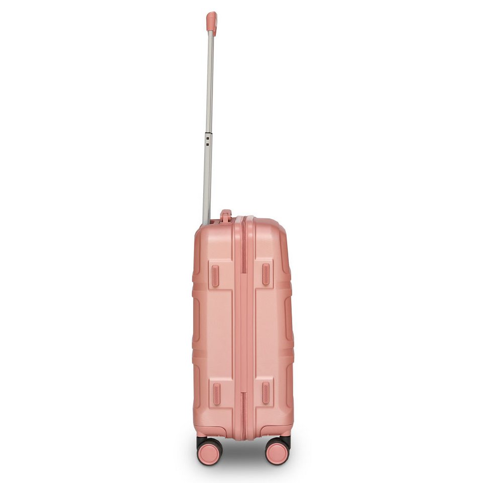Barut Trolleyset Reisekofferset 2-teilig Modell Anubis Rosegold, 4 Rollen, (MS-19044) Bild 4