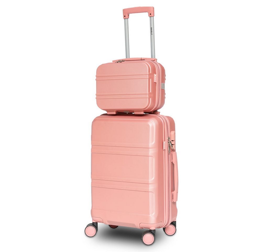 Barut Trolleyset Reisekofferset 2-teilig Modell Anubis Rosegold, 4 Rollen, (MS-19044) Bild 5