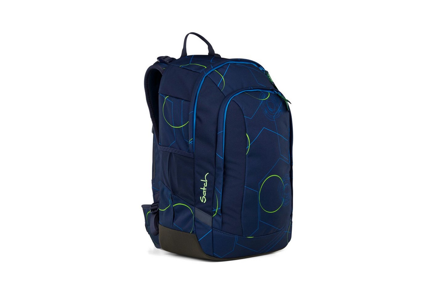 Satch Schulranzen Schulrucksack AIR Blue Tech (1 Stück), Schulranzen, ergonomisch, Laptop-Fach, Your-Size-System Bild 3
