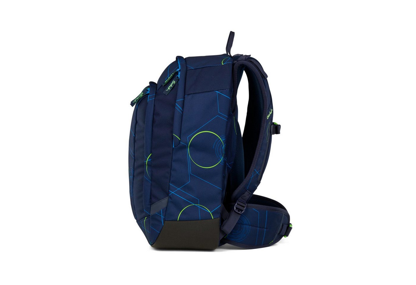 Satch Schulranzen Schulrucksack AIR Blue Tech (1 Stück), Schulranzen, ergonomisch, Laptop-Fach, Your-Size-System Bild 5