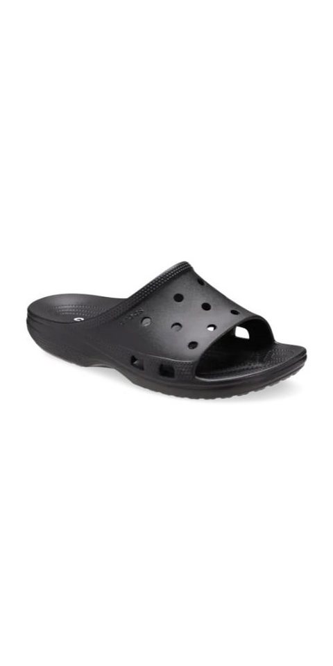Crocs Sandale Saturday Slide schwarz Herren Badeschuh Bild 5