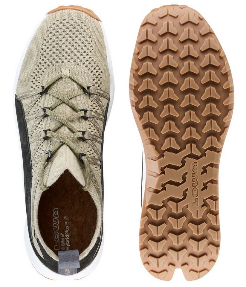Lowa Alltag-Travelschuhe Kaloya Knit (Textil/Glattleder) beige/schwarz Wanderschuh Bild 3