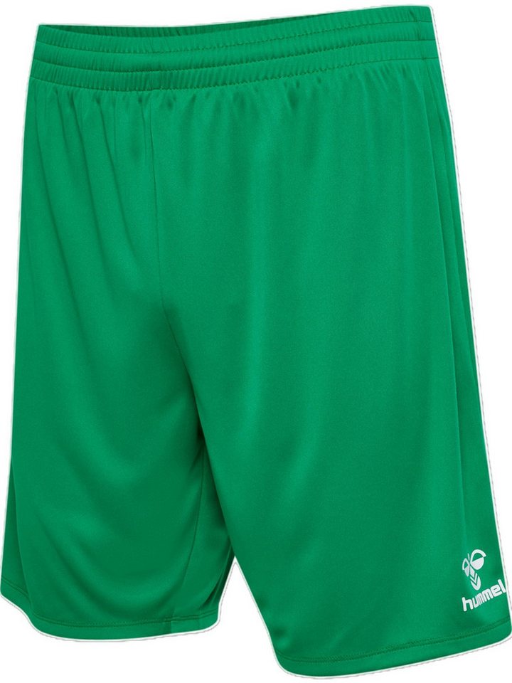 hummel Sporthose hmlESSENTIAL Shorts (angenehmes Tragegefühl) kurz grün Herren