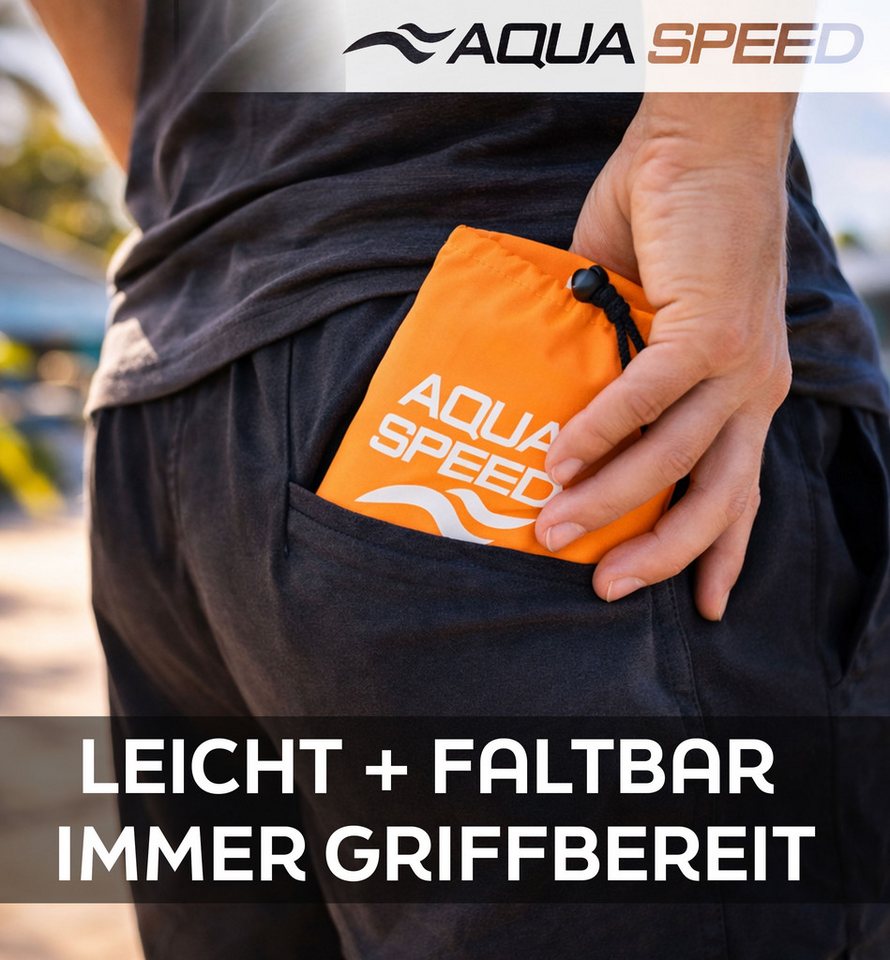 Aqua Speed Sportrucksack (Sporttasche für Schwimmen Fitness & Wassersport), Großes Hauptfach für Flossen Kickboard und Zubehör Bild 2