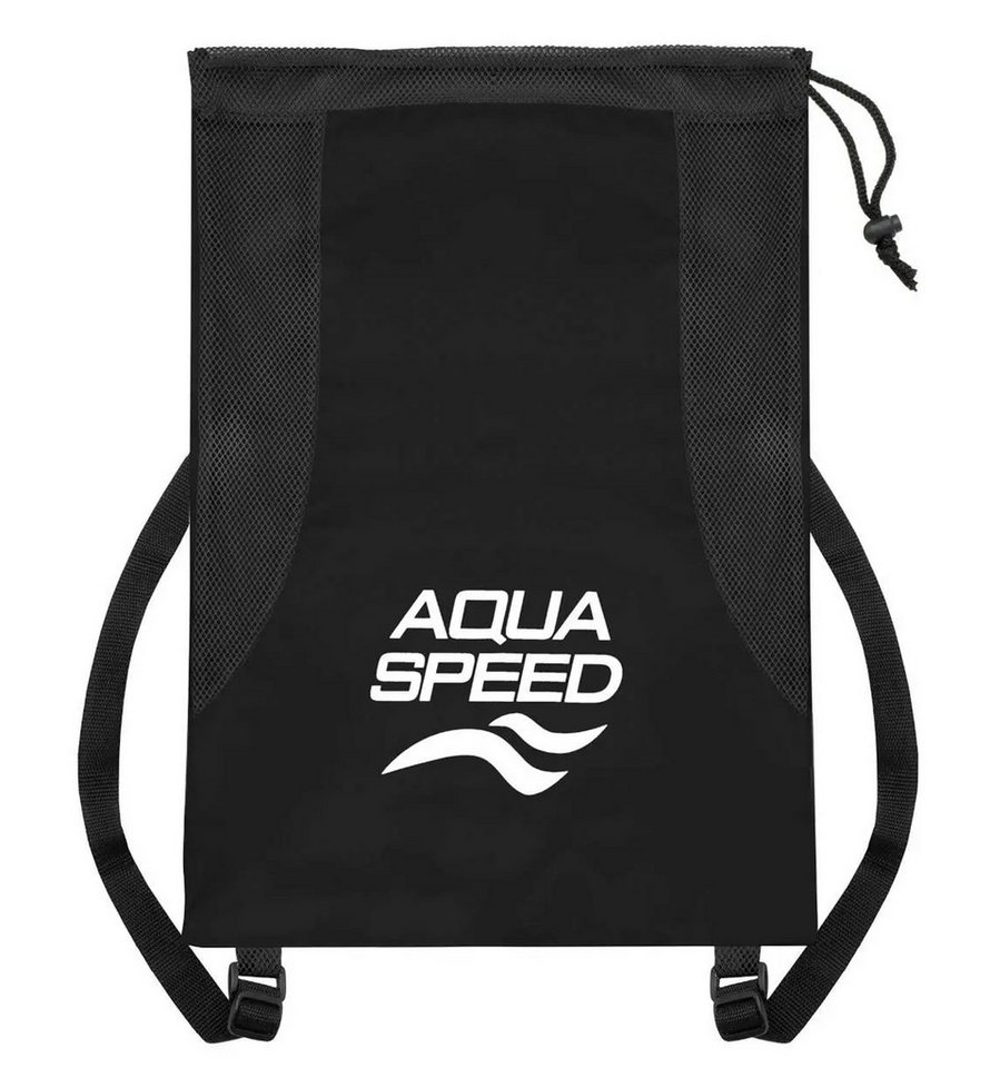 Aqua Speed Sportrucksack (Sporttasche für Schwimmen Fitness & Wassersport), Großes Hauptfach für Flossen Kickboard und Zubehör Bild 4