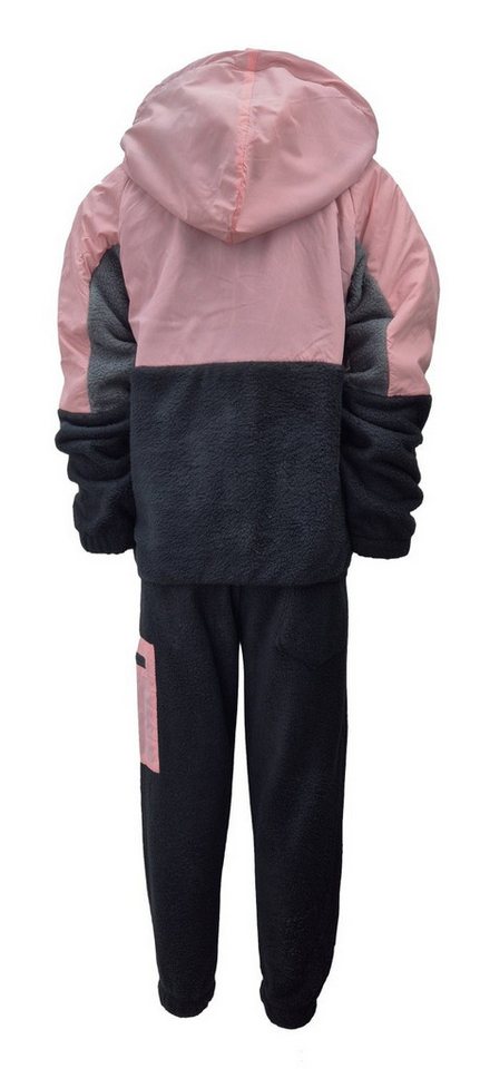 Hessis Freizeitanzug Gefütterter Jogginganzug für Jungen und Mädchen 2-tlg. JF384 (Set, 2-tlg., Jacke mit Jogginghose), bestehend aus Jacke und Jogginghose, Gefüttert Bild 4