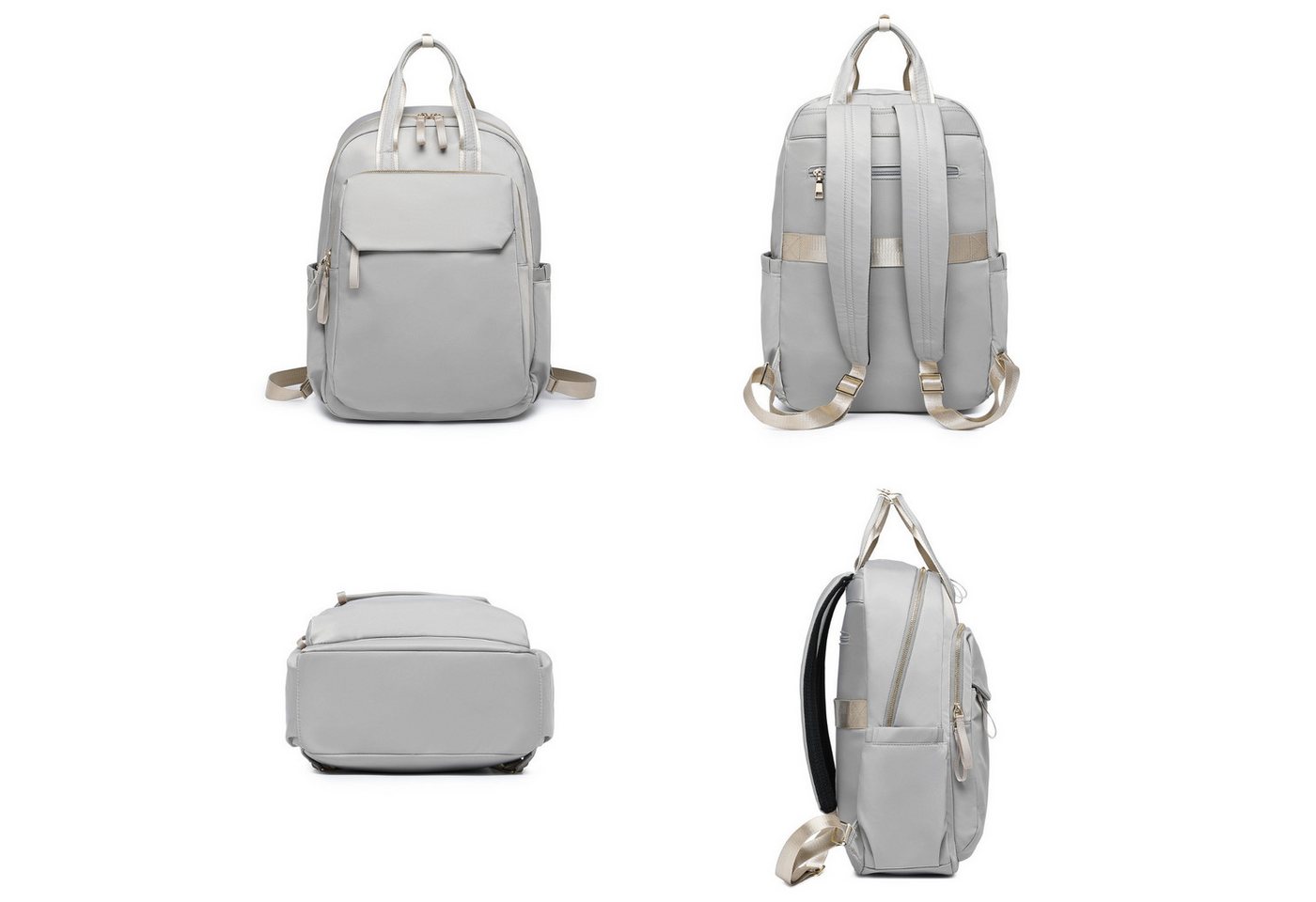Miss Lulu Rucksack Stylischer Rucksack – Leicht, wasserabweisend, mit Laptopfach