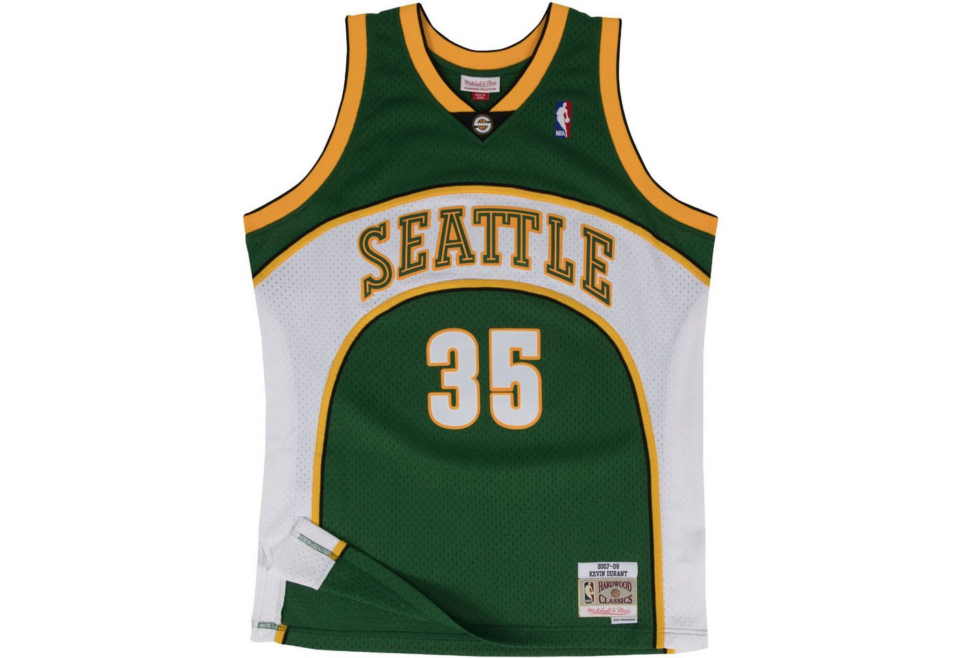 Mitchell & Ness Basketballtrikot Swingman Jersey Seattle SuperSonics 2007 Kevin Du Bild 2