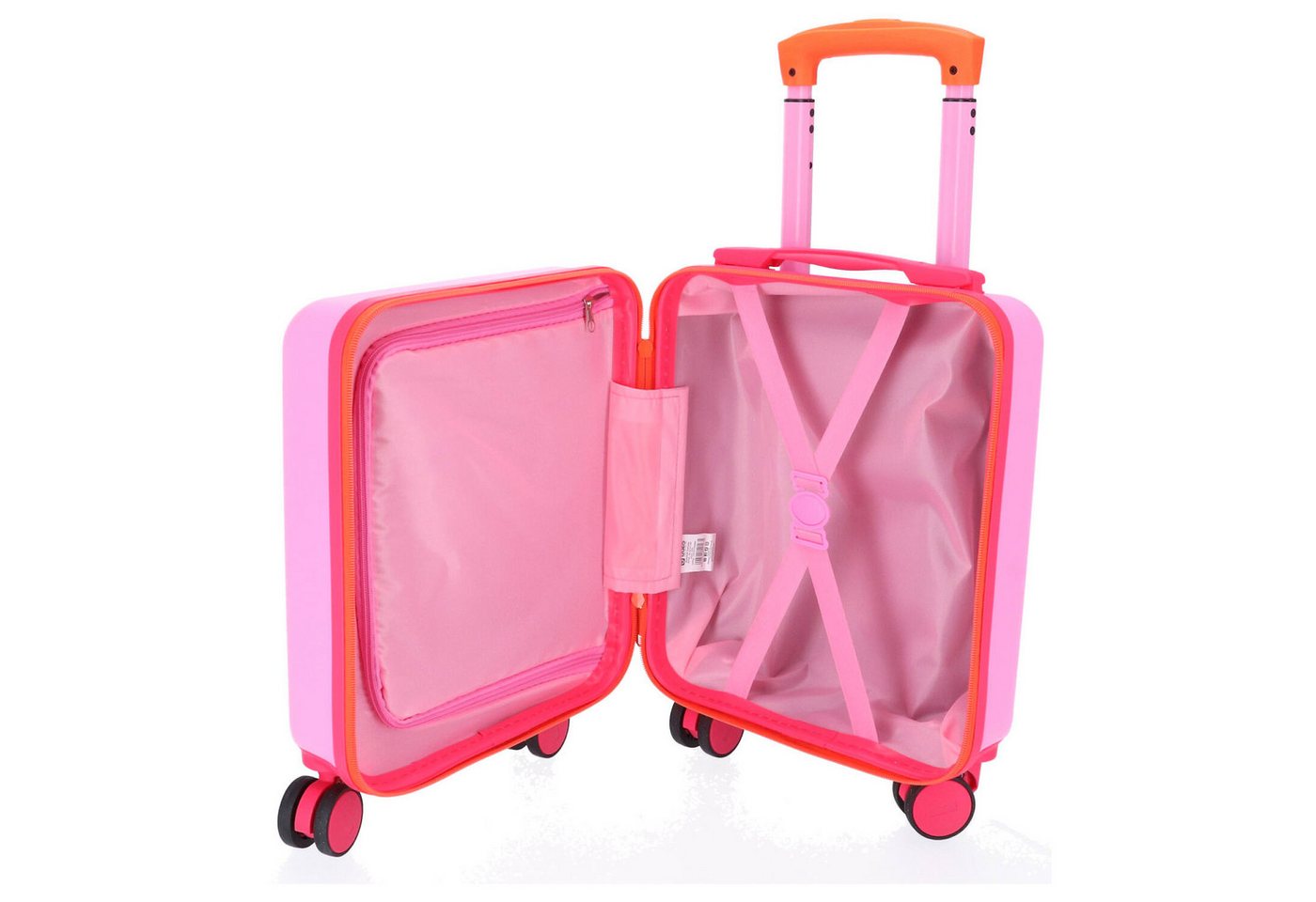 TheTrueC Koffer The TrueC Kinder Koffer Underseat - Einhorn pink, 2 Rollen Rollen Bild 3