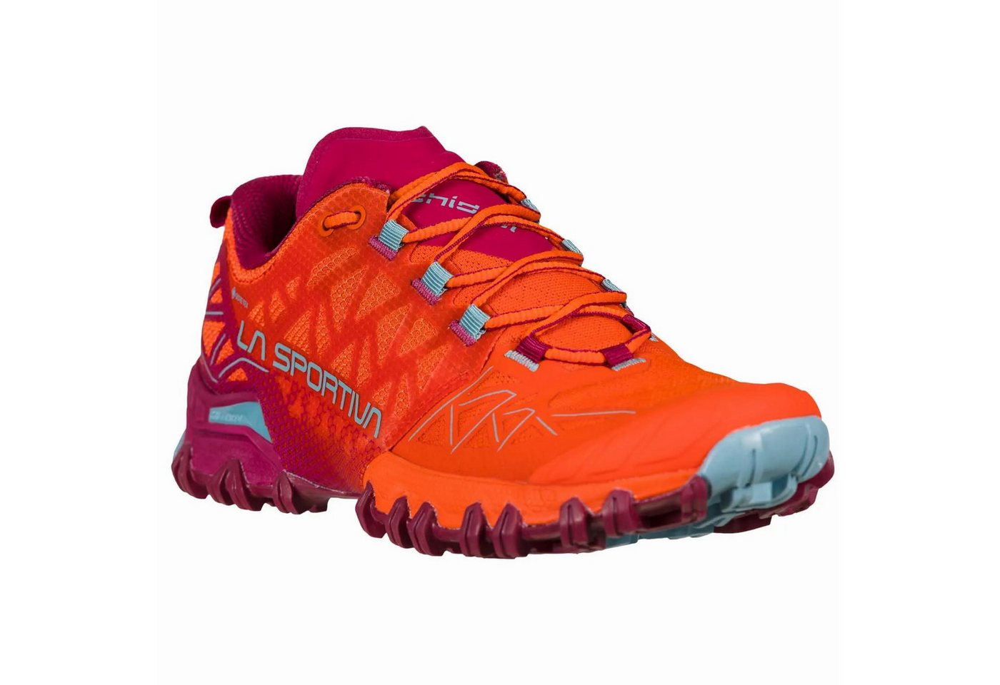 La Sportiva Trail-Laufschuhe Bushido II GTX (wasserdicht) violett/orange Damen Wanderschuh Bild 2