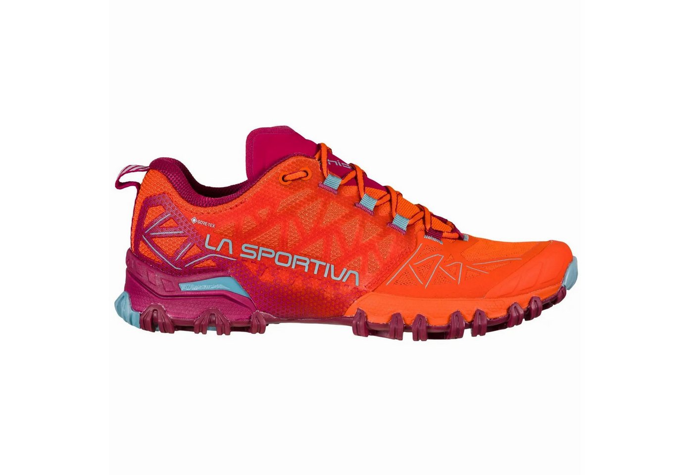 La Sportiva Trail-Laufschuhe Bushido II GTX (wasserdicht) violett/orange Damen Wanderschuh Bild 3