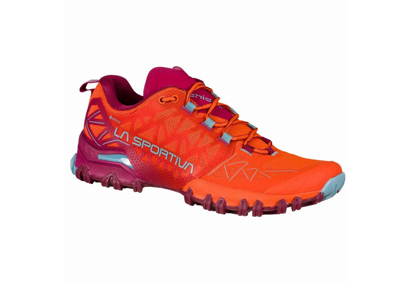 La Sportiva Trail-Laufschuhe Bushido II GTX (wasserdicht) violett/orange Damen Wanderschuh Bild 4