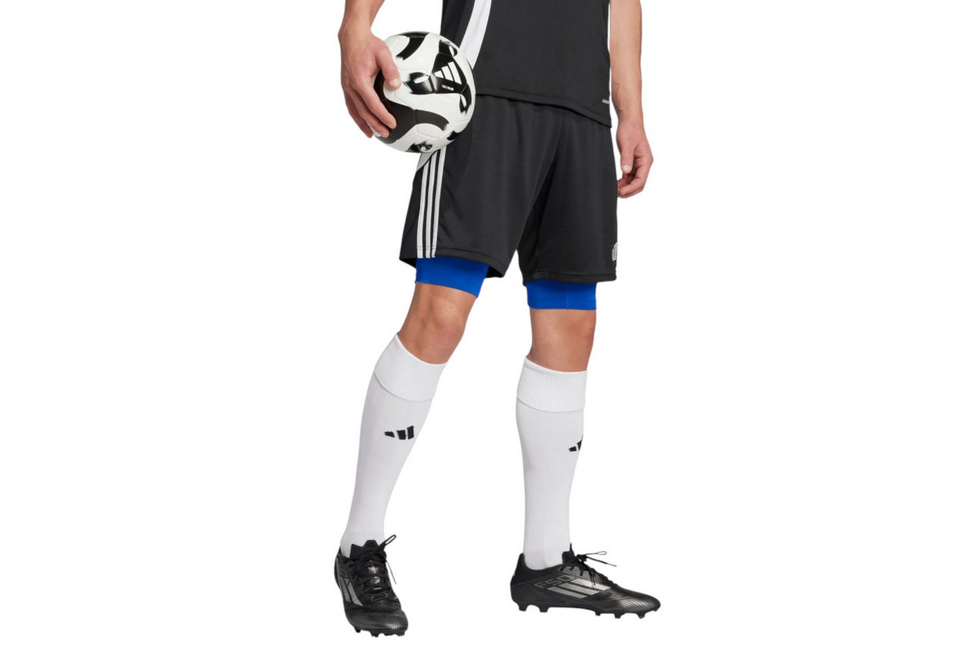 adidas Performance Trainingstights Sport-Tight Techfit (elastischer Bund) kurz blau Herren