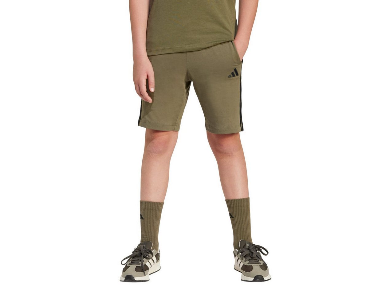 adidas Performance Trainingshose Essentials (Baumwolle) kurz olivegrün Jungen Bild 4