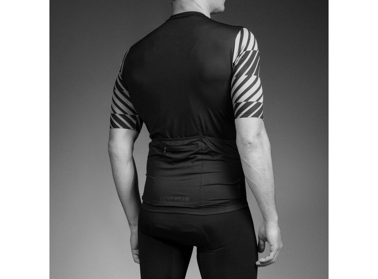 GORE® Wear Radtrikot Gore Wear Swiftride Optical Jersey Herren White Black Bild 3