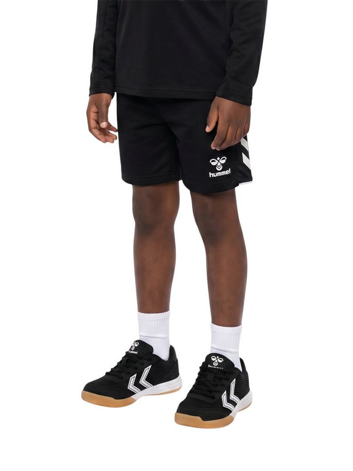hummel Sporthose hmlCORE 2.0 Training Shorts (100% rec. Polyester) kurz schwarz/weiss
