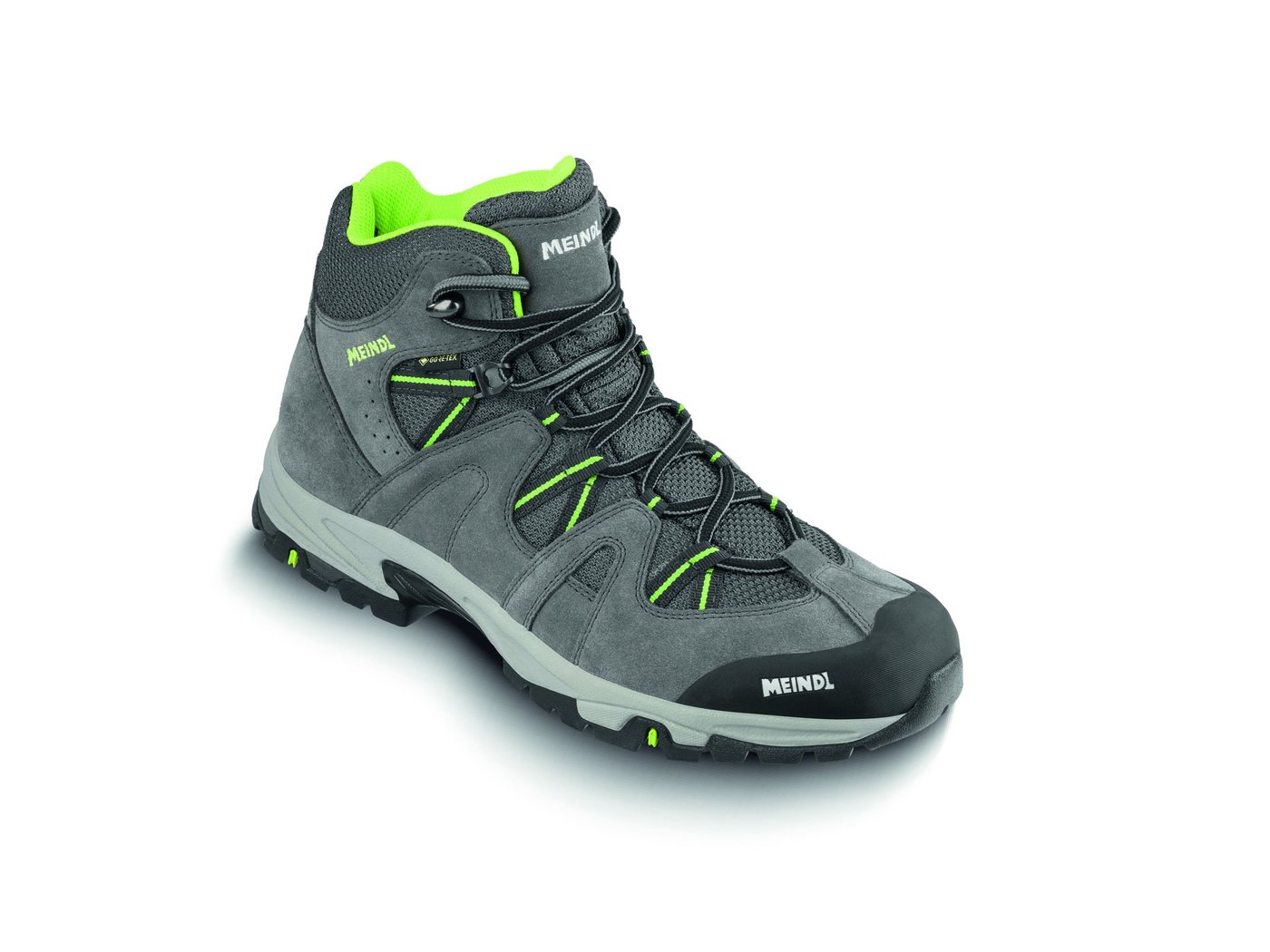 Meindl Cornwall Mid GTX GRAU/LEMON Wanderstiefel
