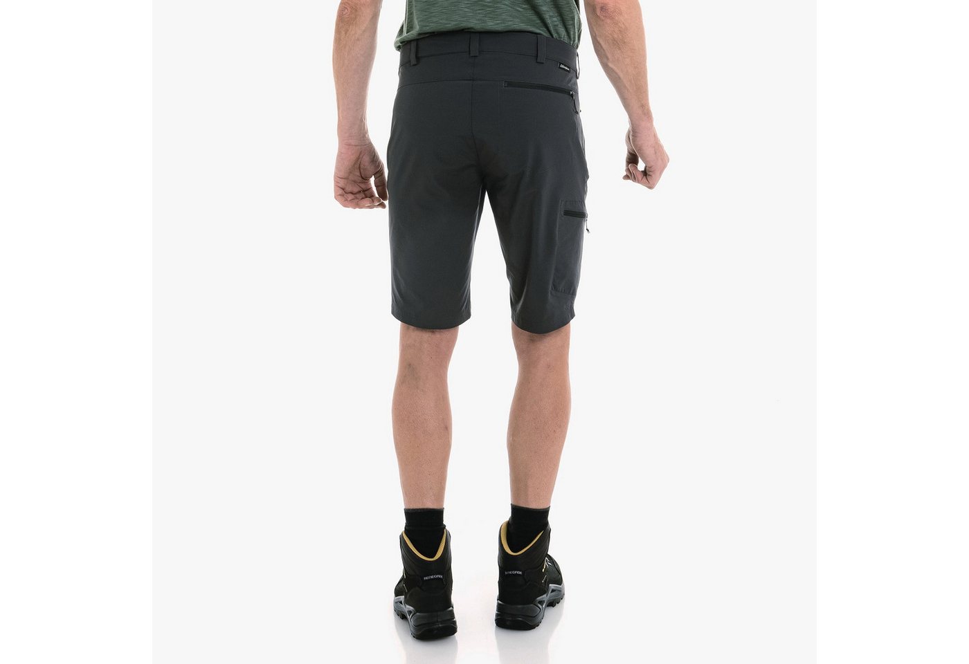 Schöffel Trekkinghose Wanderhose Folkstone (Trekking, 4-Wege Stretch) kurz anthrazitgrau Bild 3
