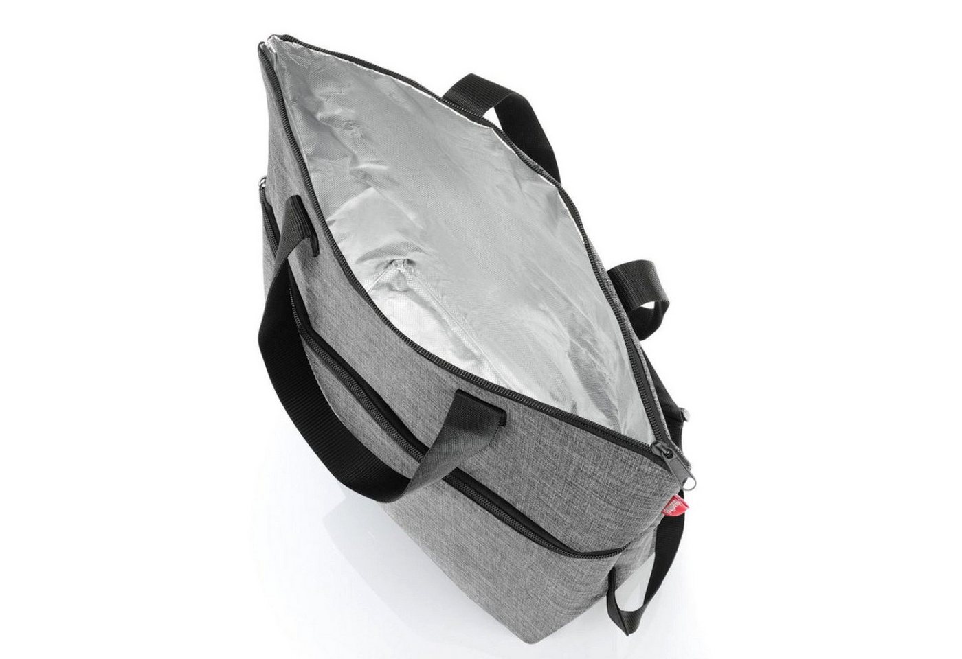 REISENTHEL® Einkaufstrolley thermo cooler Backpack - Kühltasche 43 cm (twist silver), 18 l