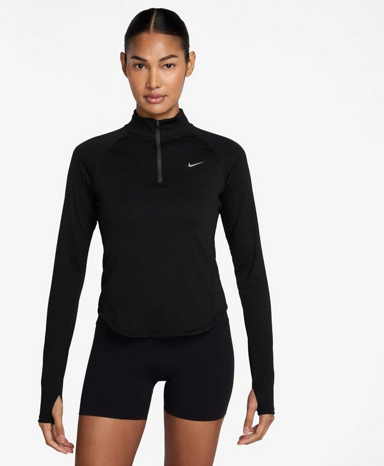 Nike Laufshirt W NK TEMPO DF HZ TP BLACK/REFLECTIVE SILV
