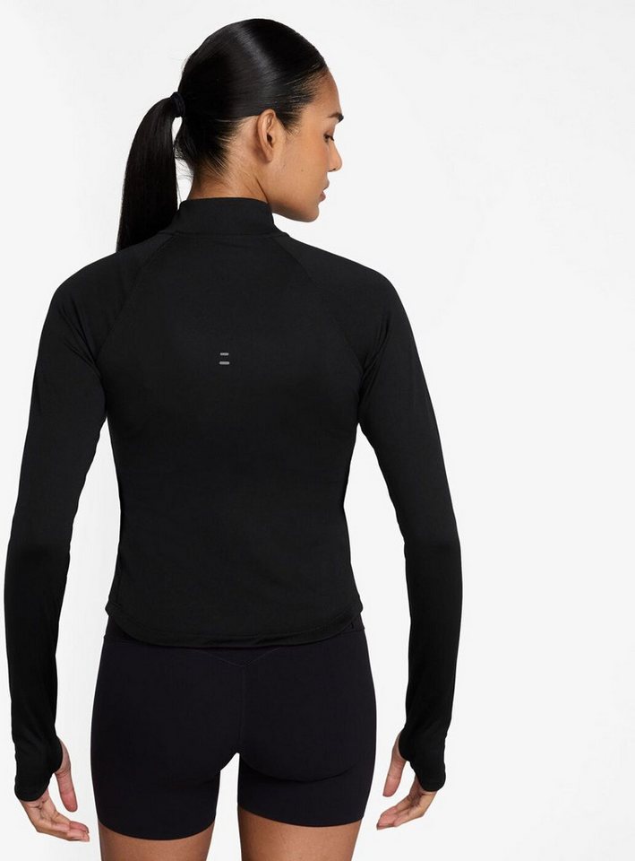 Nike Laufshirt W NK TEMPO DF HZ TP BLACK/REFLECTIVE SILV Bild 2