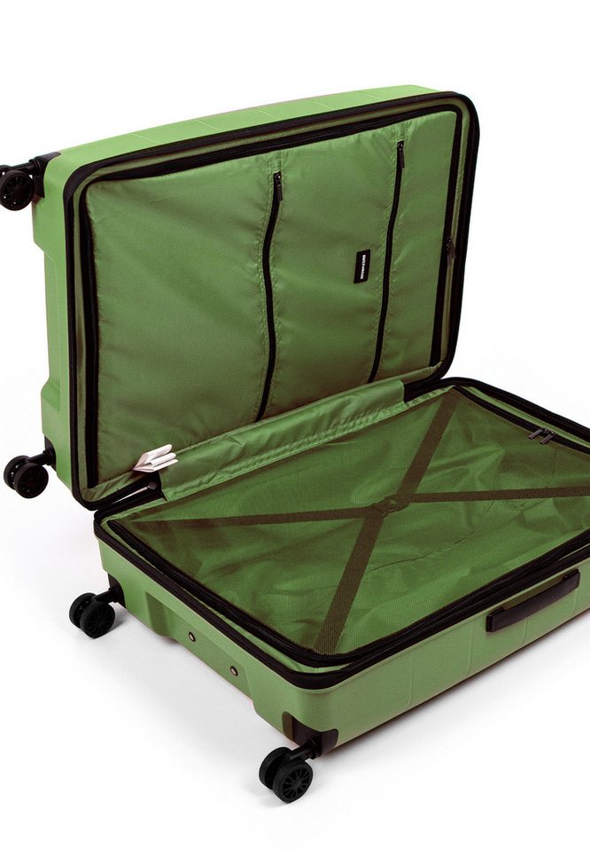 EMILY & NOAH Hartschalen-Trolley E&N Travelbestie Werner, 4 Rollen