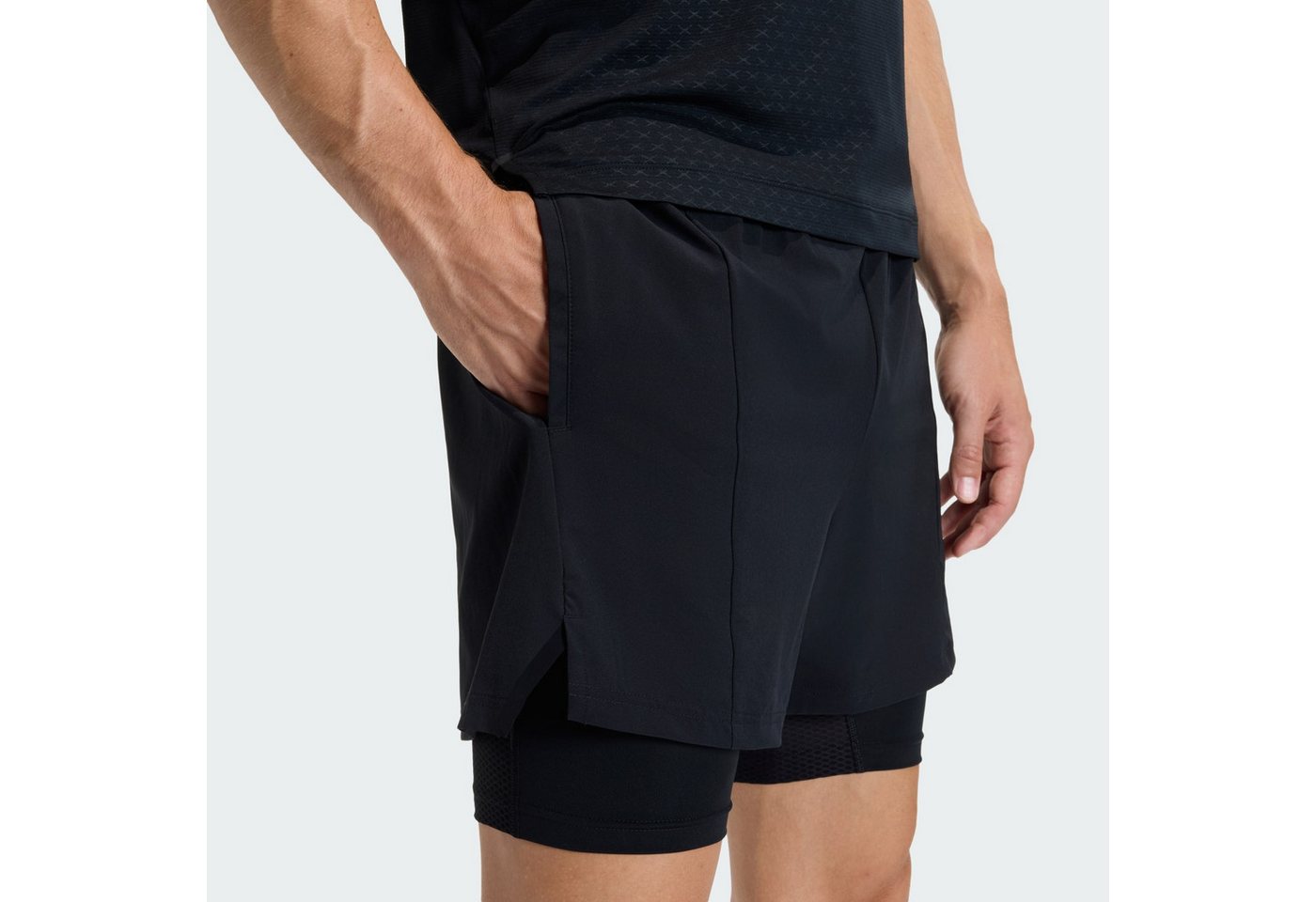 adidas Performance 2-in-1-Hose D4T WORKOUT 2IN1 SHORTS (1-tlg) Bild 4