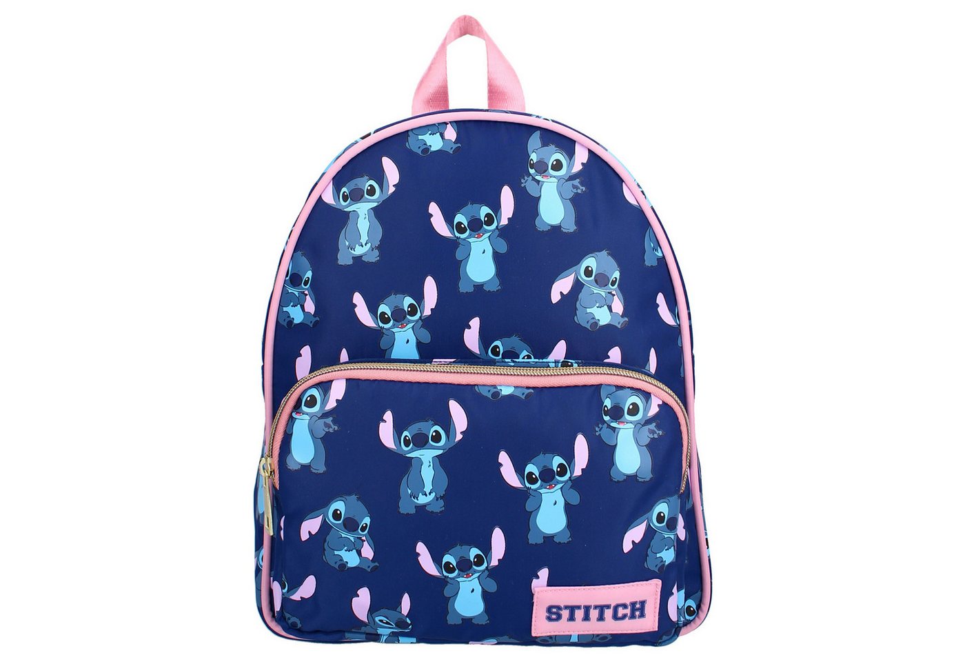 Vadobag Kindergartentasche Disney Lilo & Stitch Rucksack mit Vorderfach ca.30 cm