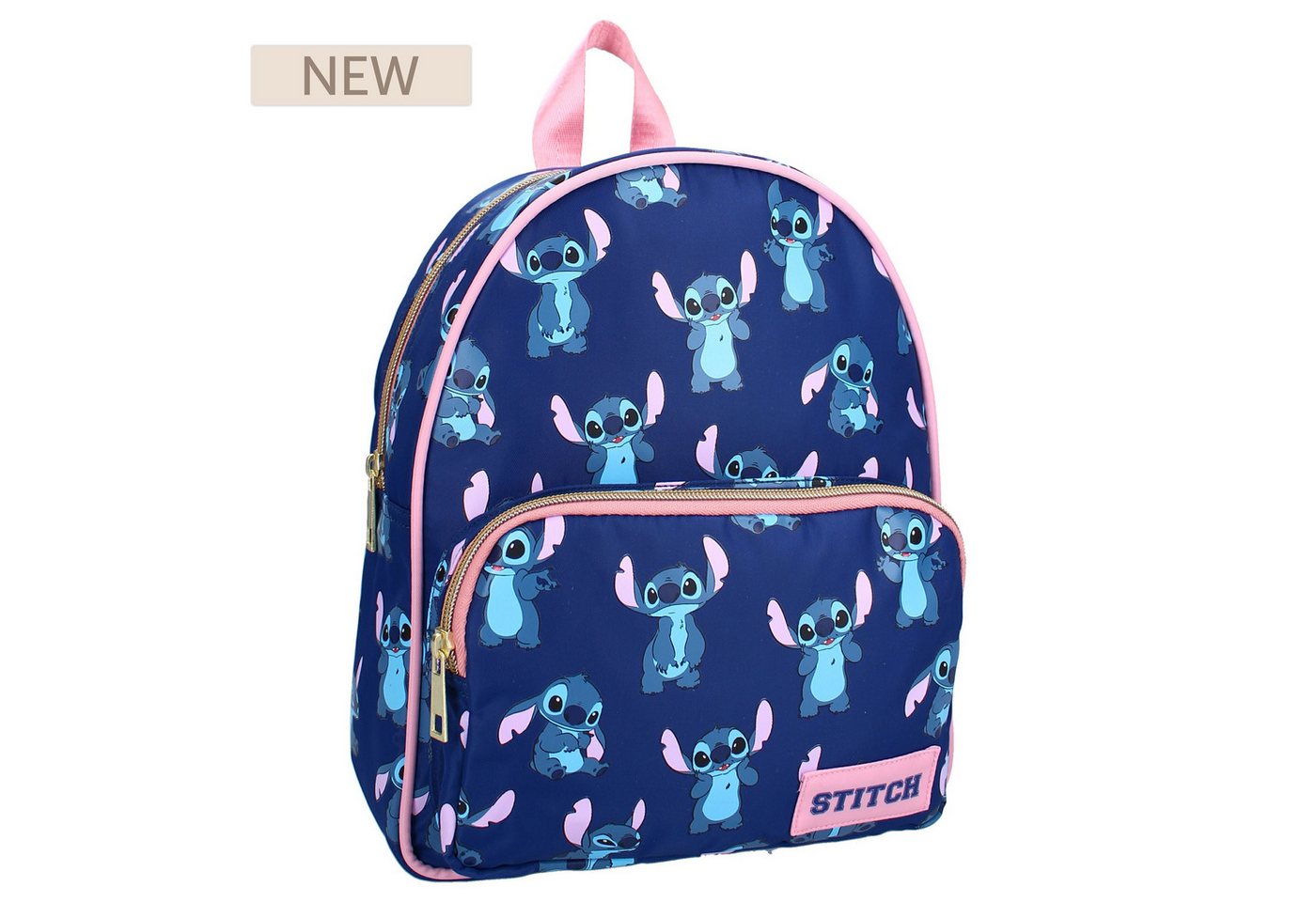 Vadobag Kindergartentasche Disney Lilo & Stitch Rucksack mit Vorderfach ca.30 cm Bild 5