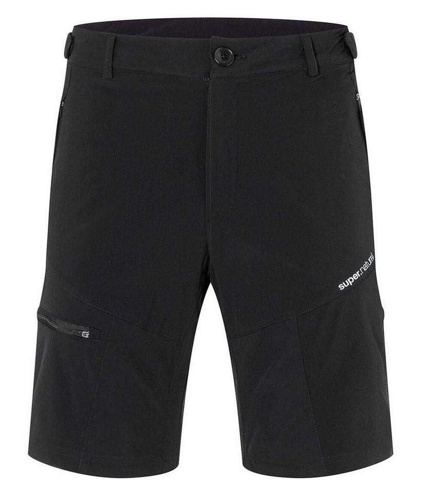 SUPER.NATURAL Fahrradhose Merino Unstoppable Shorts (robust, stretchy, windabweisend) kurz Bild 2
