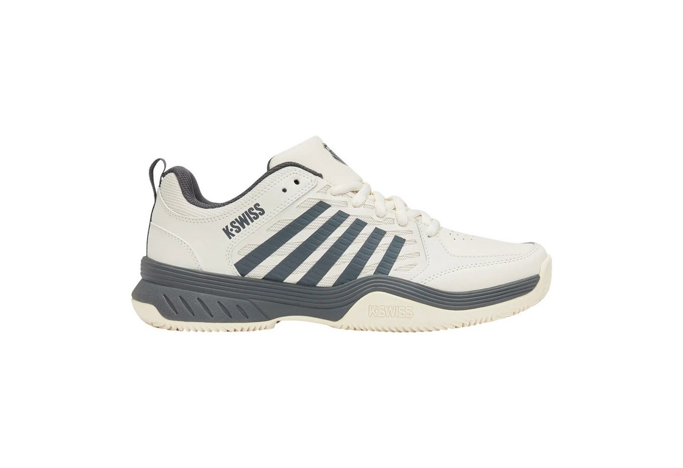 K-Swiss Performance Court Express 2 Clay/Sandplatz 2026 creamweiss/grau Herren Tennisschuh Bild 5