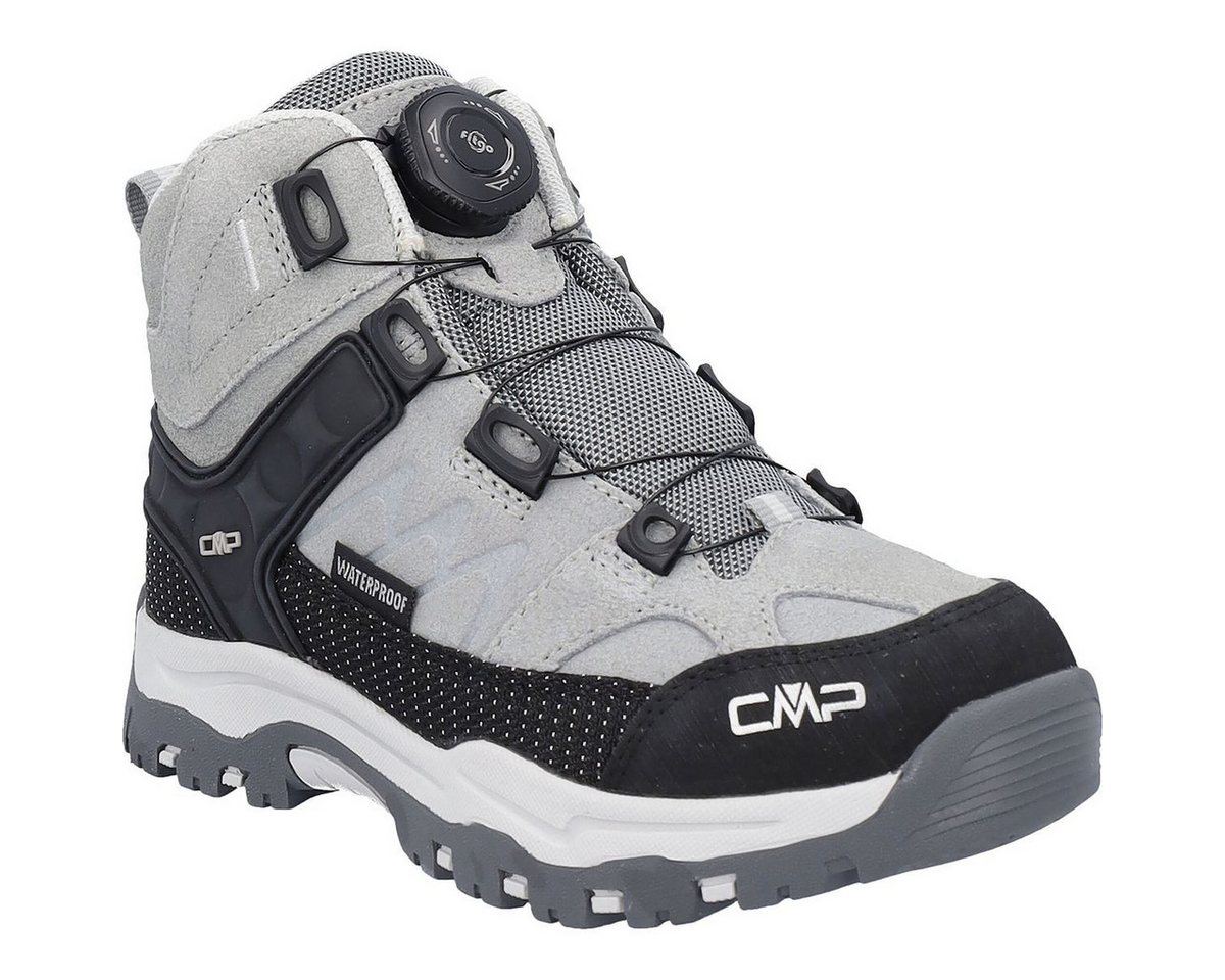 CMP Kids Kiruna Mid Fitgo WP Trekking Shoes Hikingschuh Robuste und wasserfeste Trekking-Schuhe mit FitGo-System für