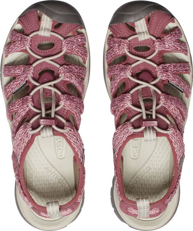 Keen WHISPER W-ROSE BROWN/PEACH PARFAIT BLACK Outdoorsandale