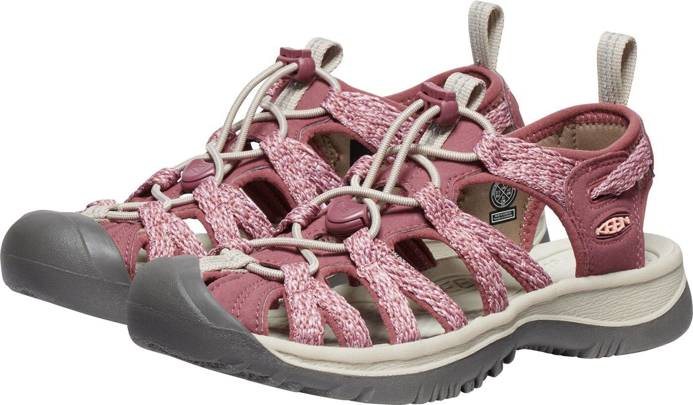 Keen WHISPER W-ROSE BROWN/PEACH PARFAIT BLACK Outdoorsandale Bild 3