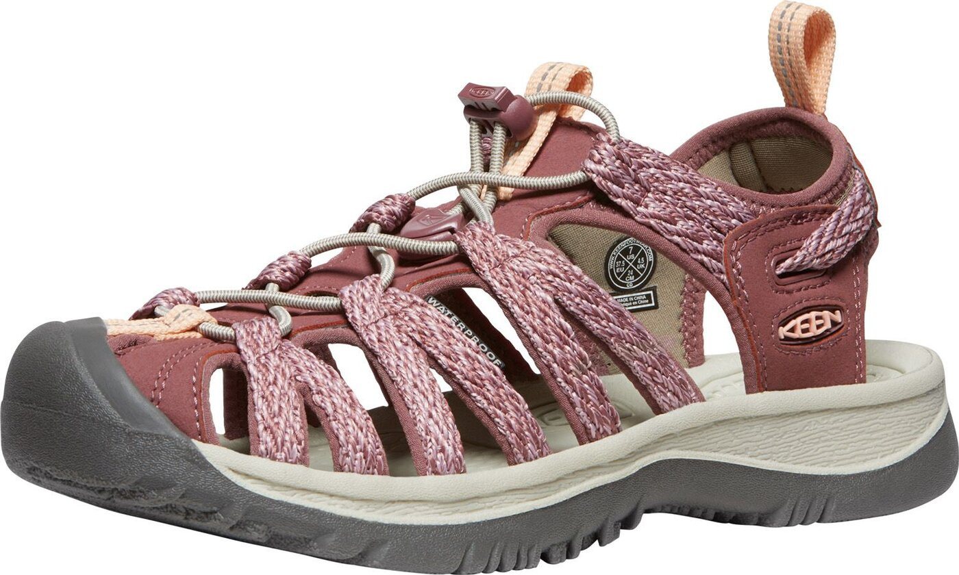 Keen WHISPER W-ROSE BROWN/PEACH PARFAIT BLACK Outdoorsandale Bild 4