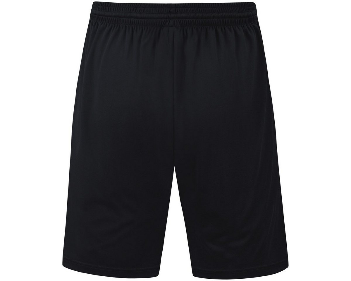 Jako Sporthose Short Allround (Polyester-Interlock, ohne Innenslip) kurz schwarz/gelb Bild 2