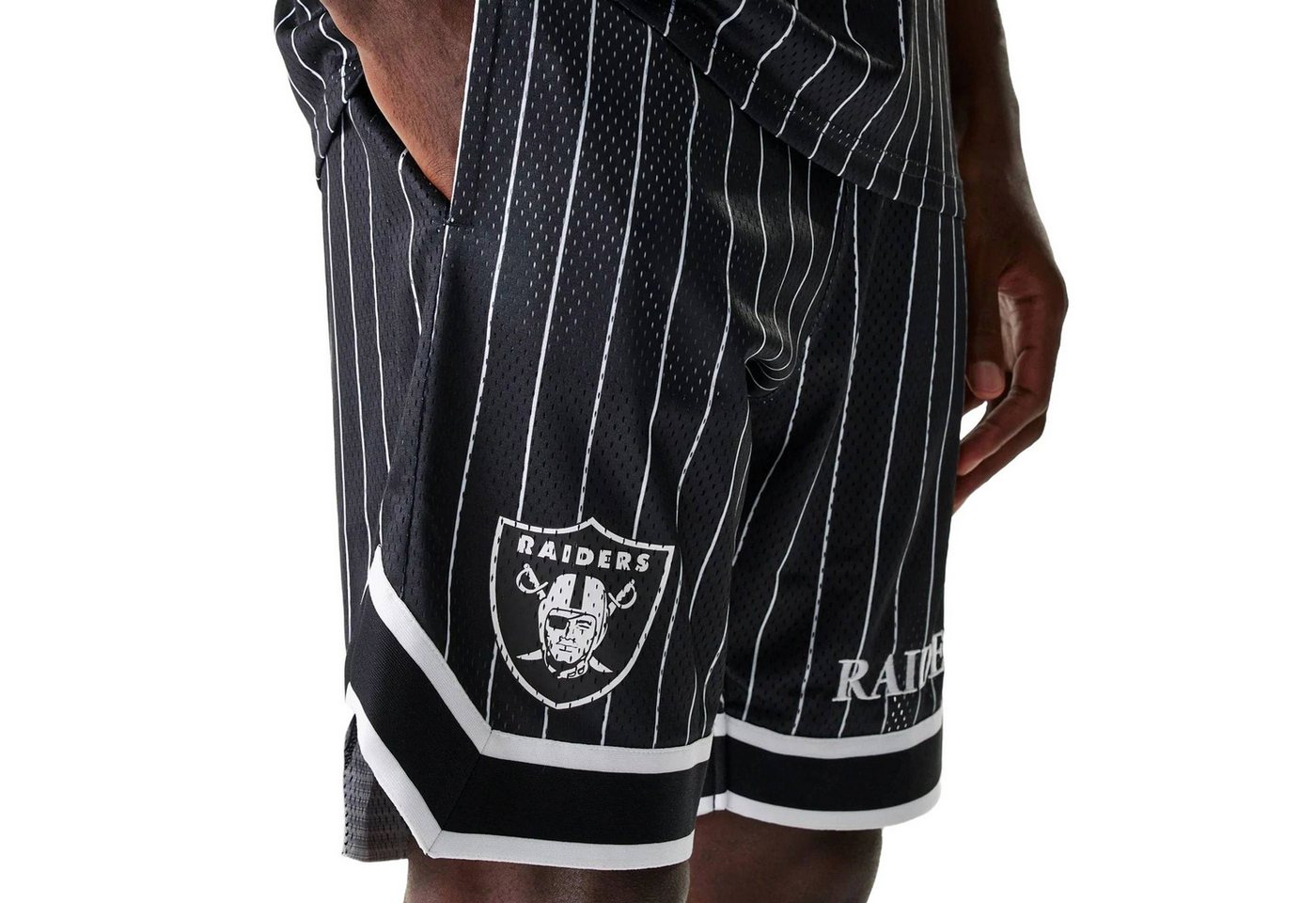 New Era Trainingsshorts Short NFL New Era Las Vegas Raiders Bild 4