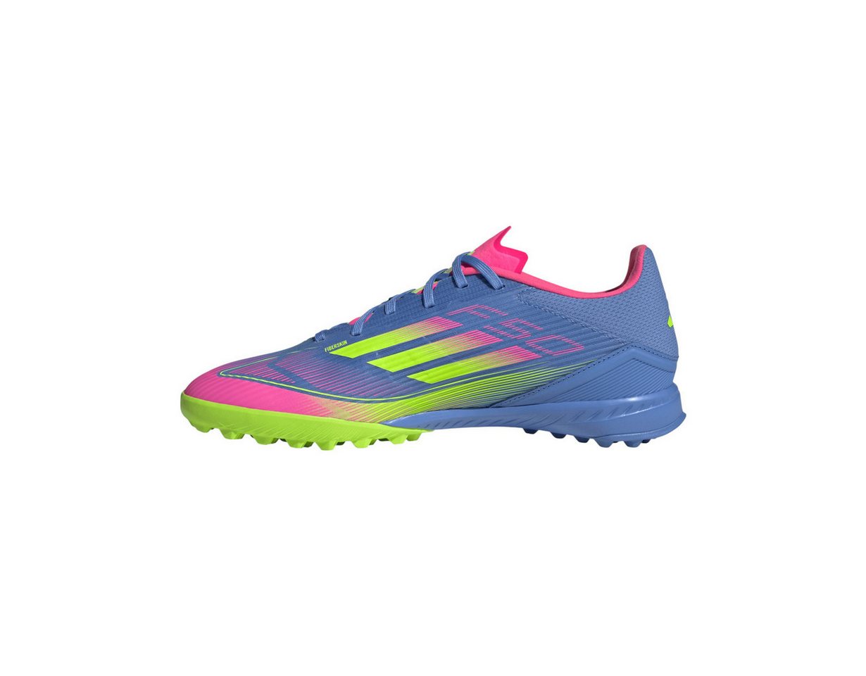 adidas Performance F50 League TF (Kunstrasen,Hart-Aschenplätze) blau/pink/lime Herren Fußballschuh