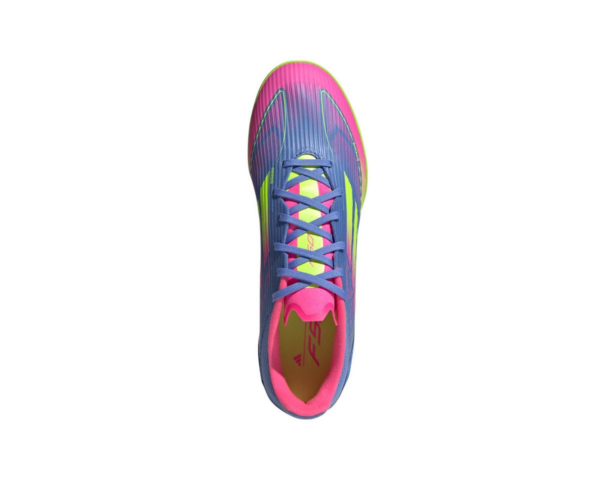 adidas Performance F50 League TF (Kunstrasen,Hart-Aschenplätze) blau/pink/lime Herren Fußballschuh Bild 4
