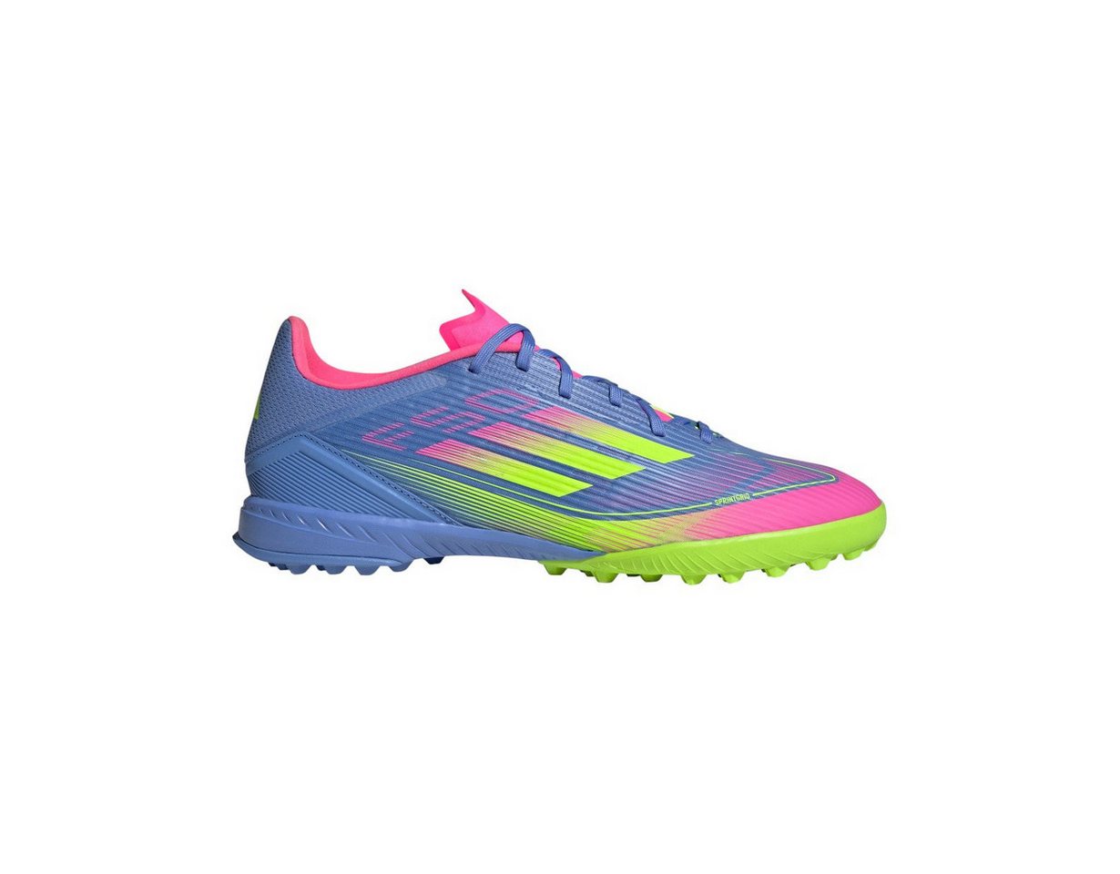 adidas Performance F50 League TF (Kunstrasen,Hart-Aschenplätze) blau/pink/lime Herren Fußballschuh Bild 5